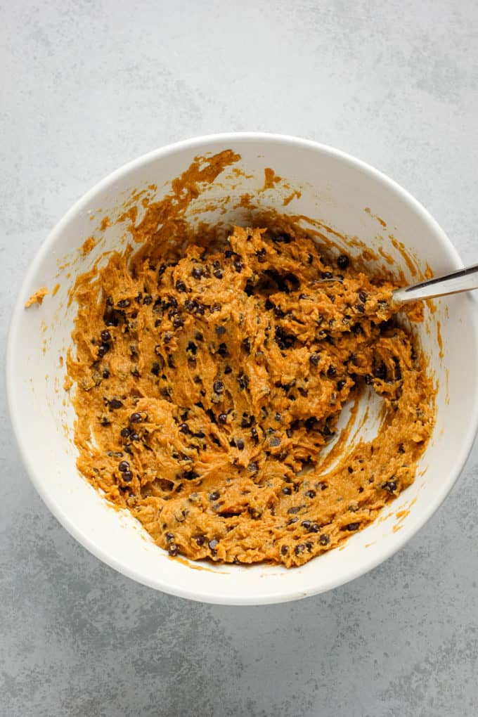 vegan pumpkin cookie dough