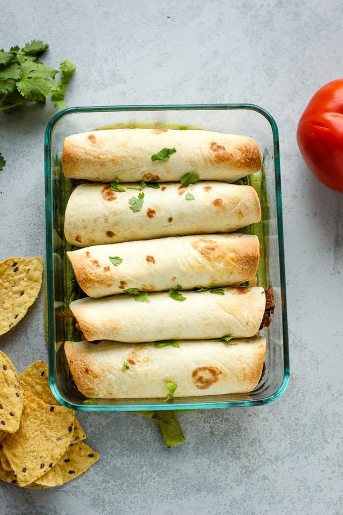 baked taquitos