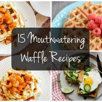 15 Mouthwatering Waffle Recipes