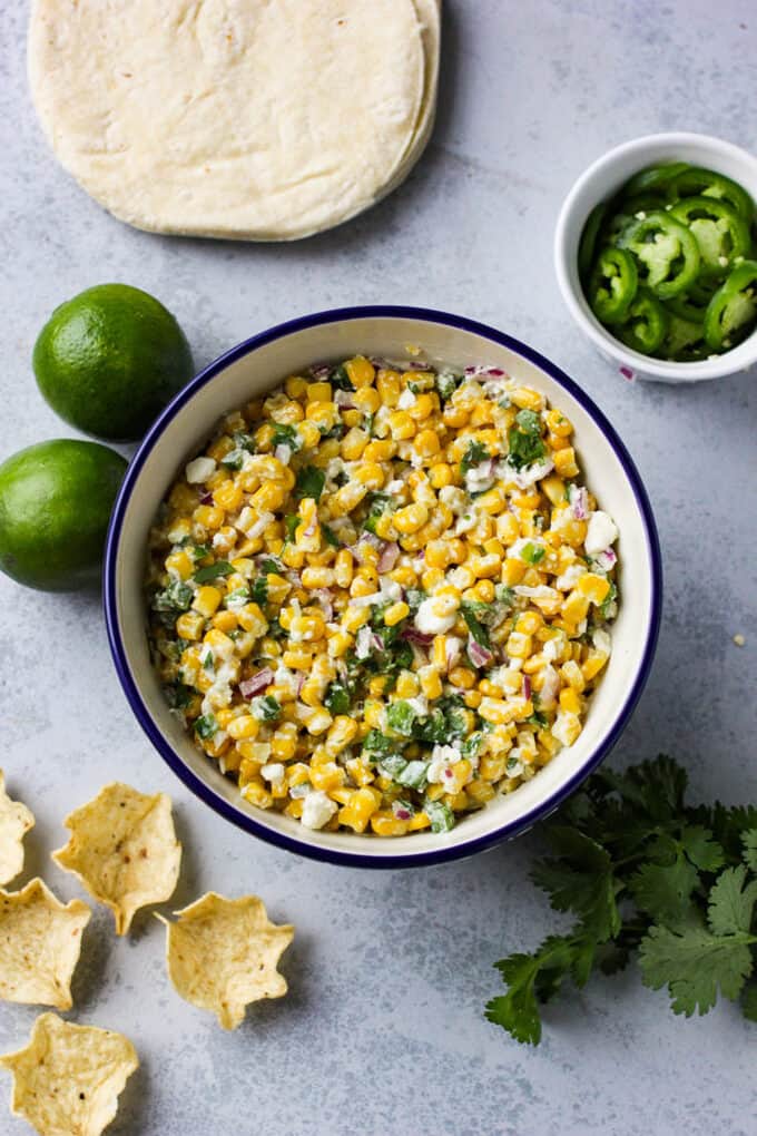 mexican street corn salad