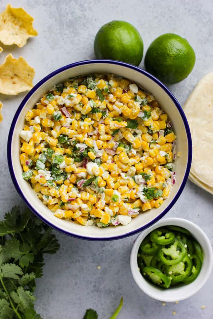 Mexican Street Corn Salad 