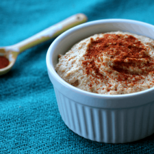 easy paprika hummus