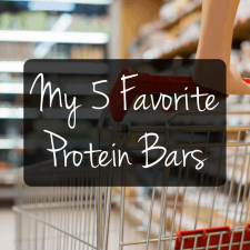 5 favorite protein bars