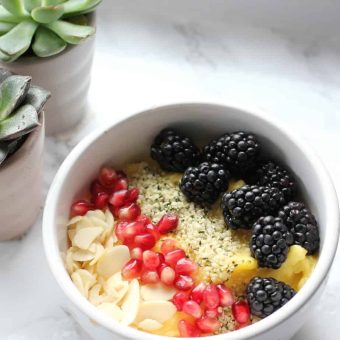 Tropical Protein Smoothie Bowl