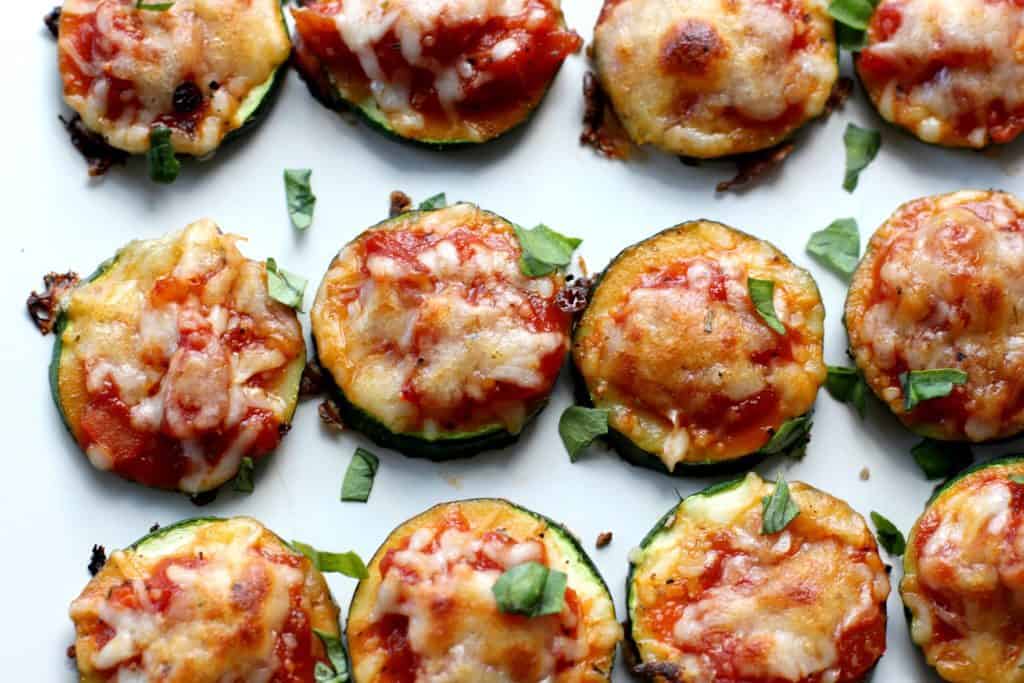 zucchini pizza bites