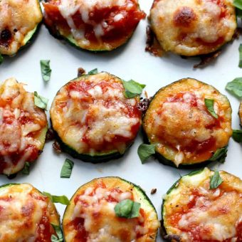 Zucchini Pizza Bites Recipe