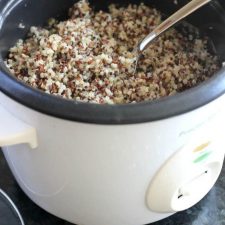 quinoa in a rice cooker