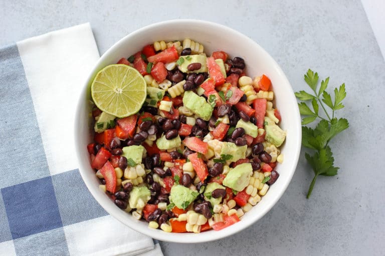 black bean and corn salad