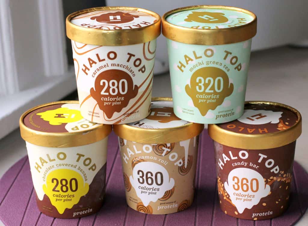 Pints of Halo Top