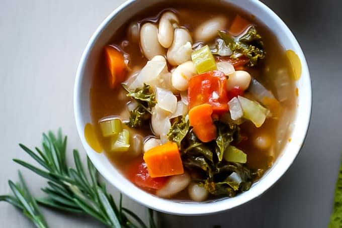 Tuscan White Bean Soup 