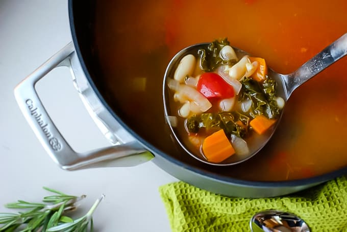 Tuscan white bean soup