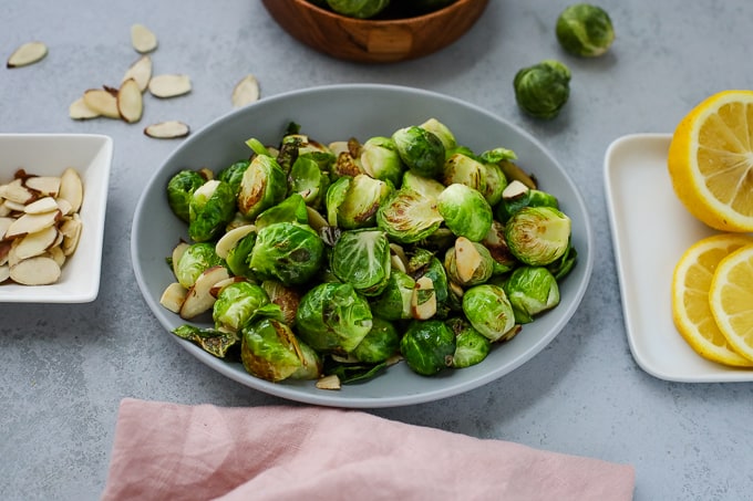 brussels sprouts on a plate