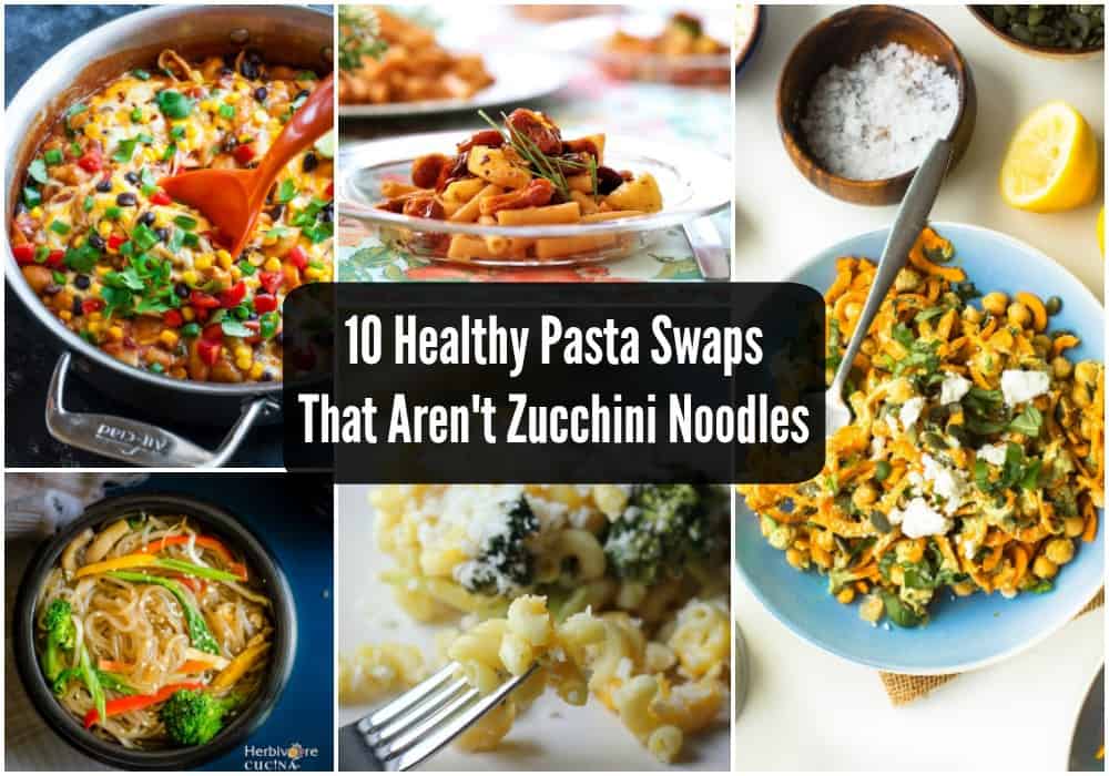 zucchini pasta swaps