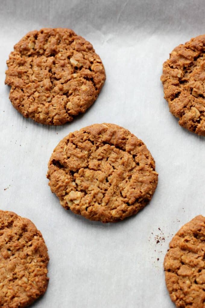 healthier peanut butter cookies