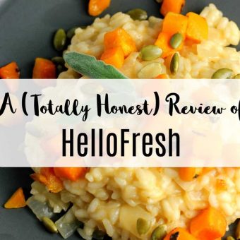 HelloFresh Vegetarian Meal Kit Review