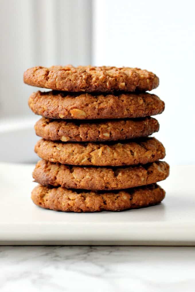 healthier peanut butter cookies