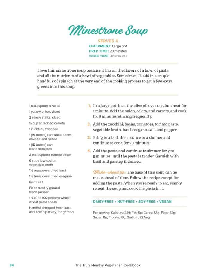 Minestrone Soup Recipe