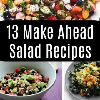 13 Make Ahead Salad Recipes