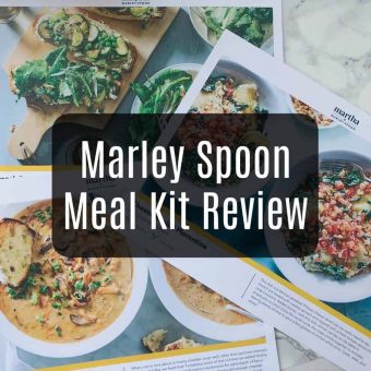 Marley Spoon Vegetarian Meal Kit Review