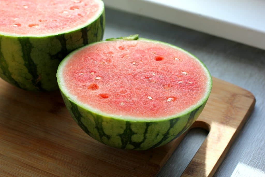 watermelon sliced open