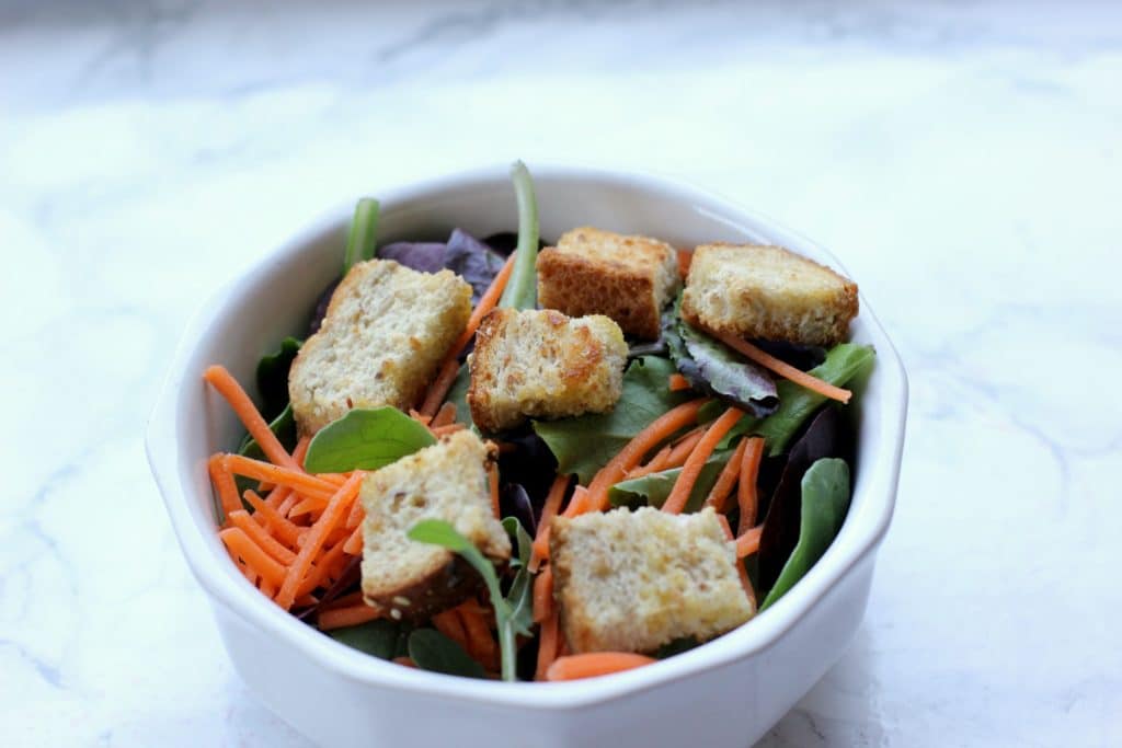 salad with croutons