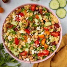 couscous and chickpea salad