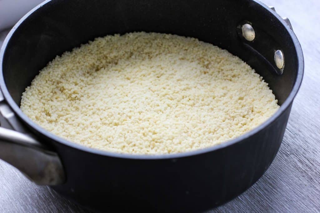 couscous in a pot