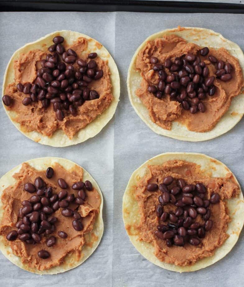 tostadas baking