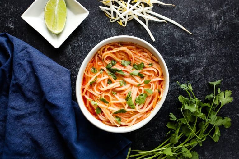 coconut curry noodle bowl