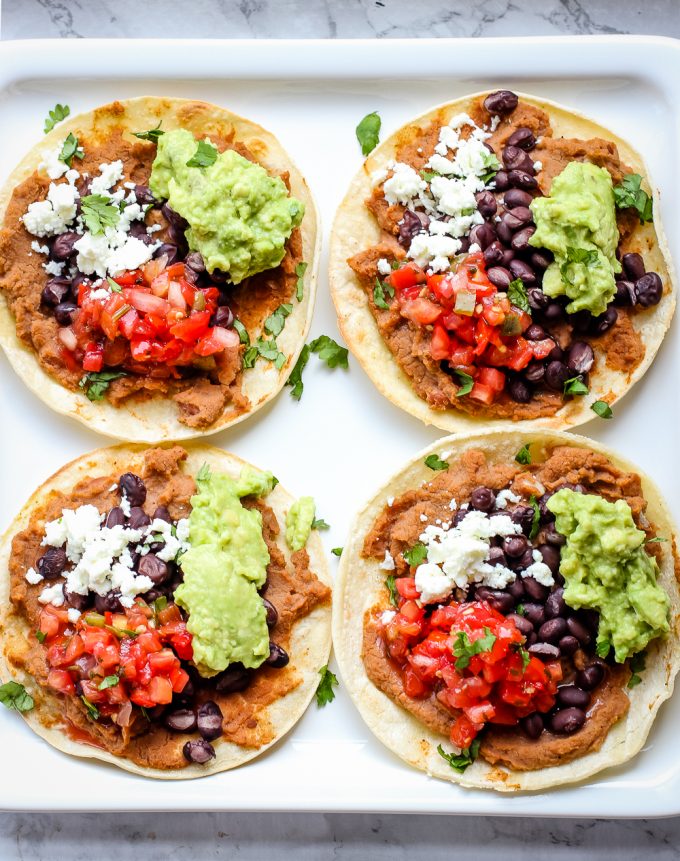 vegetarian tostadas