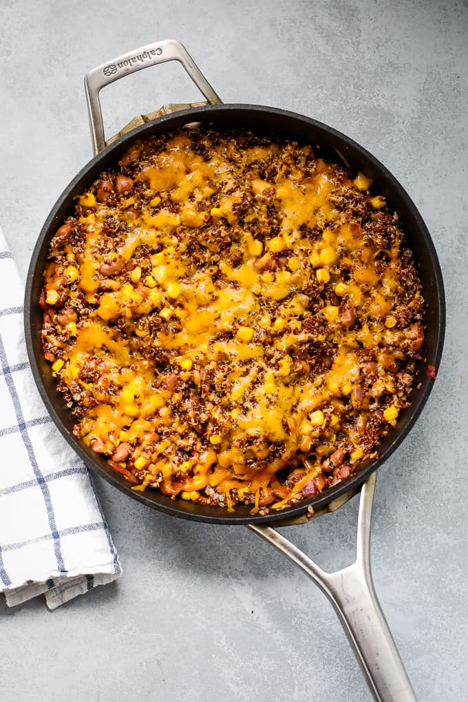 quinoa taco skillet