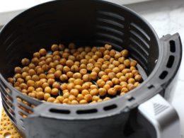 air fried chickpeas
