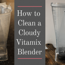 how to clean a vitamix blender