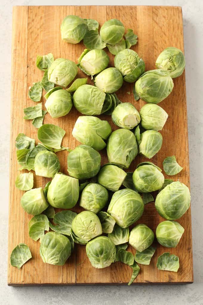 Shaved Brussles Sprouts