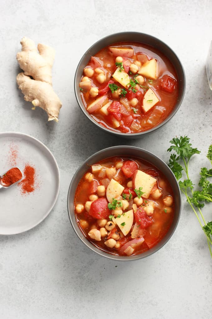 moroccan chickpea soup 