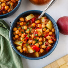 Moroccan Chickpea Soup