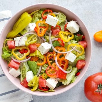Easy Chopped Italian Salad