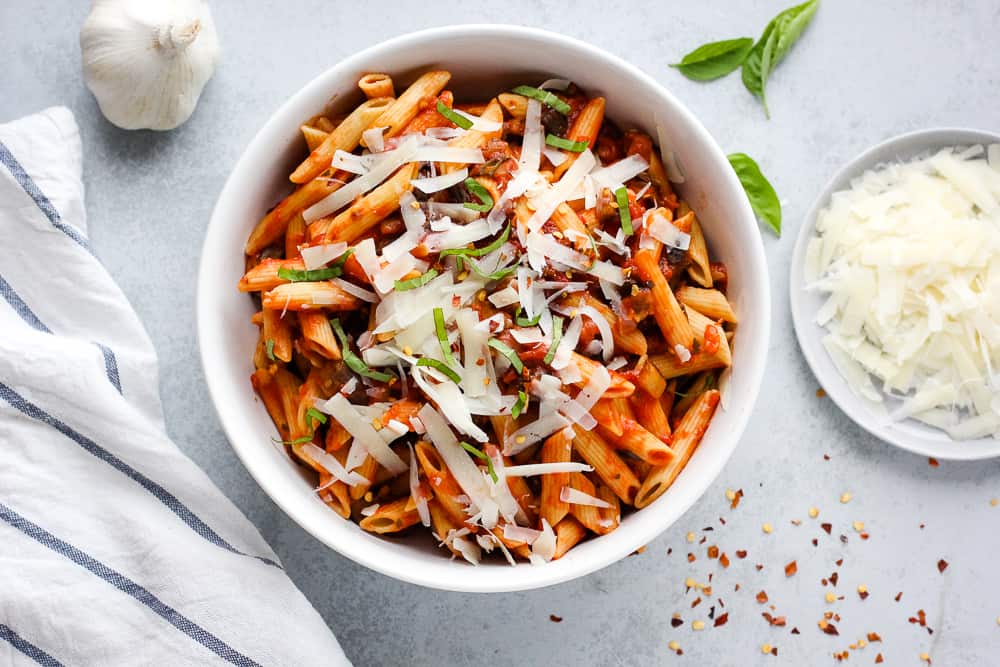 Easy Pasta Alla Norma I Heart Vegetables