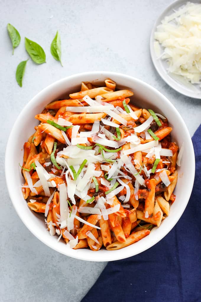 One Pot Pasta with Ricotta - I Heart Vegetables