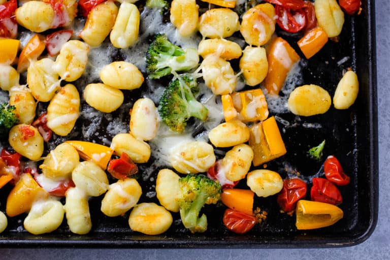 sheet pan gnocchi