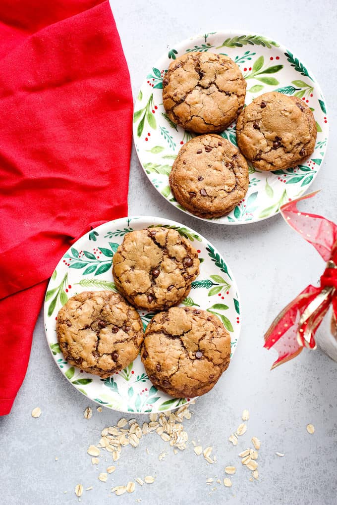 cookies on a plate