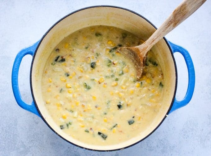 vegan corn chowder