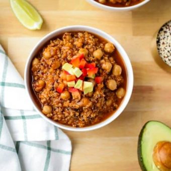 Chickpea and Quinoa Stew