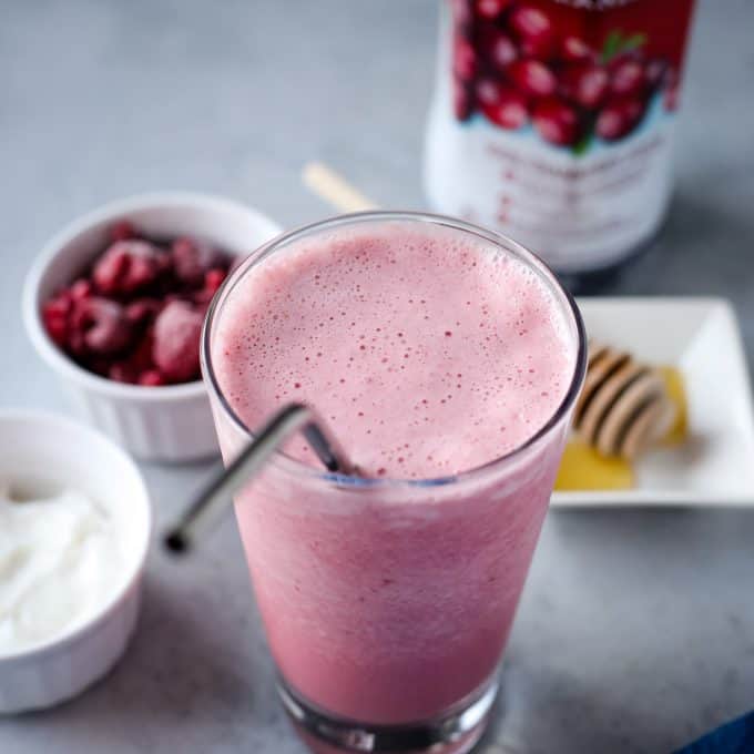 cranberry juice smoothie