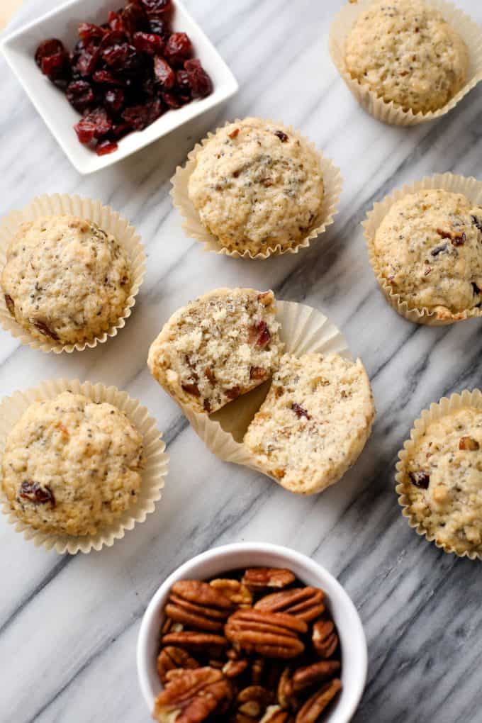 cranberry muffins