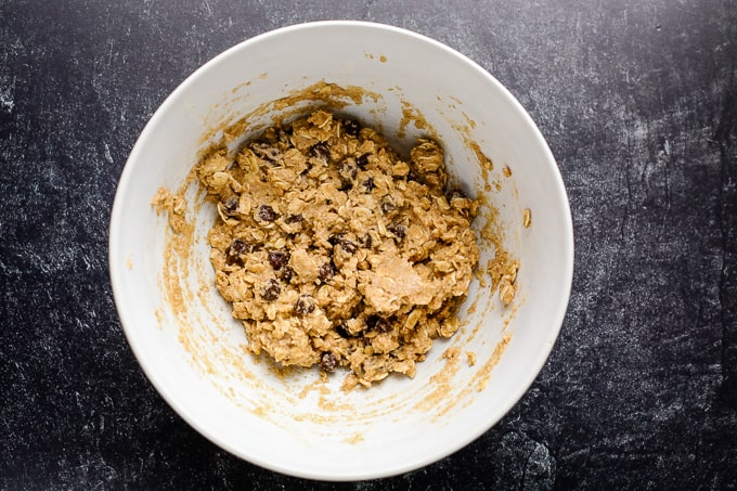 oatmeal cookie dough