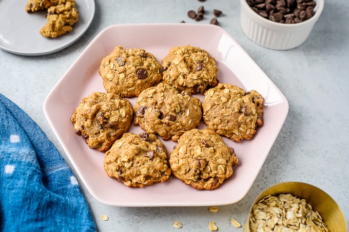 healthy oatmeal cookies