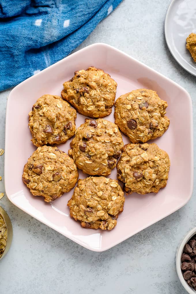 Healthy Oatmeal Cookies I Heart Vegetables