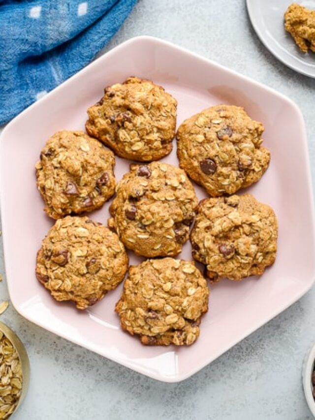 Healthy Oatmeal Cookies Recipe I Heart Vegetables