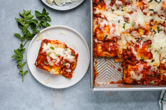 ravioli lasagna